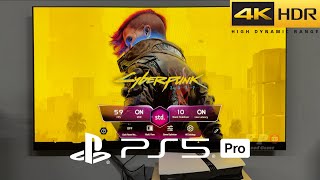 Cyberpunk 2077 PS5 Pro Gameplay With LG Oled TV 4K (Ray Tracing - HDR10 PQ)