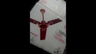 Orpat Ceiling Fan User Review