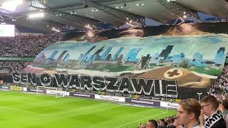 Pieśń „Warszawskie Dzieci” + OPRAWA 🇵🇱 | Legia - Ordabasy