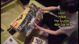 The LEGO Batman Movie UNBOXING merchandise