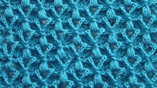 Самый красивый 3D УЗОР КРЮЧКОМ | Объемный узор крючком | Easy 3D Crochet Pattern