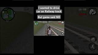 No cars on railway track