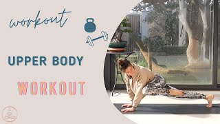 UPPER BODY workout for a toned and strong body || no equipment