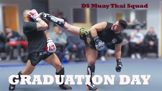 Muay Thai Graduation - Sparring with the Coach