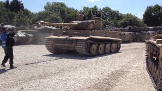 Tiger tank Tankfest Bovington 2013