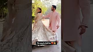 Yumna and wahaj  beautiful photoshoot status ♥️|#short #yumnazaidi #ytshorts #wahajali#terebin#viral