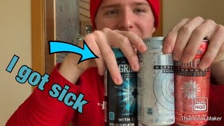 Gridlock Energy Drink Review! (Got kinda sick)