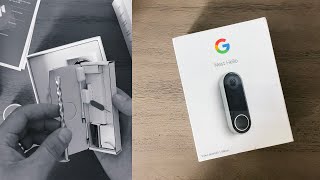 NEW Google Nest Hello Doorbell Ring Unboxing First Impression and What's Included in the Box?