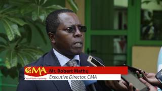 SEMINAR ON CAPITAL MARKET DEVELOPMENT Day1 ROBERT Mathu’s INTERVIEW