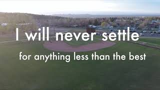 Katie Tropp "Never Settle" - Lyric Video