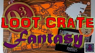 April 2015 Loot Crate Unboxing (FANTASY)