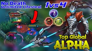 New Meta Alpha Hyper Carry in 2021 | Best Build Alpha | Top Global Alpha ~ MLBB