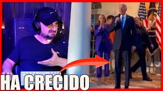 REAPARECE BIDEN y ha CRECIDO 15 CENTIMETROS!!- Nos toman por TONTOS!