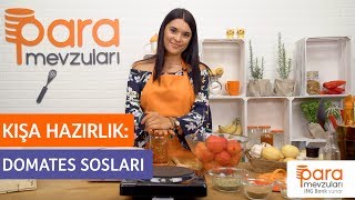 Kışa Hazırlık: Domates Sosu Nasıl Yapılır? (Lutenitsa Sos Tarifi)