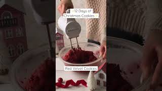 Red Velvet Cookies #redvelvet #redvelvetcookies #christmascookies #christmas