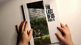 ASMR Book The Art Of The Last of Us  Part 2 📗 Page Turning / Artbook  💋 No Talking