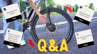 【The confusion of 96% of Lvbu riders】What about the original bike brake system after modification?