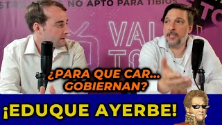 Martín Ayerbe ATIENDE y EDUCA a un liberal y un progre en vivo