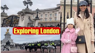 Exploring London City | Buckingham Palace Changing the Guards Parade | Most Visited Place in London