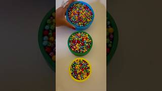 🔥🌈Super satisfying asmr colourful beads falling and reverse asmr short video, reverse asmr videos