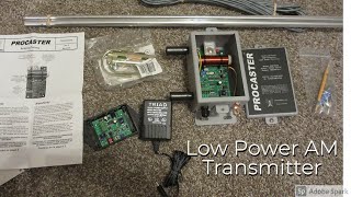 Chezradio Procaster Part 15 AM Transmitter, Pt 3: INSTALLATION, TURNING IT ON