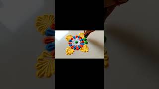 Bhaubij rangoli design | rangoli design |#diwalirangolidesigns #shortvideo