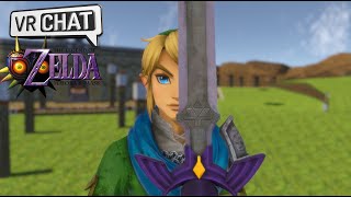 LINK SAUVE le MONDE  d'une TERRIBLE MENACE - Vrchat RP Zelda