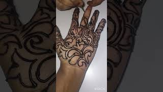 #mehendi #simplemehndi  💚 2 minutes mehendi subscribe for more guys 💕