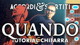 QUANDO Tutorial Chitarra - Pino Daniele