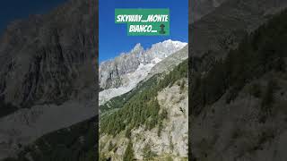 La skyway...Monte Bianco...!un sogno!#montebianco #skyway #travel #montagna #valledaosta