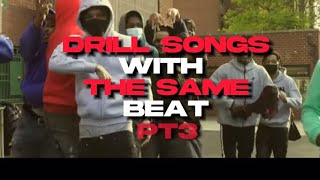 NYC Drill songs with same beat pt3(Kay flock,Sugarhill keem,sha ek,kenzo balla)+more