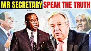 SIERRA LEONE PUT UN SECRETARY GENERAL ON STAND IN NEW YORK CITY FREE TOWN UN PRESS CONFERENCE