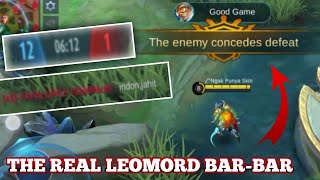 TEAM KU BAR-BAR - 6 MENIT MUSUH LANGSUNG SURREND | Mobile Legend