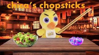 (FNAF Plush) Ep. 17: Chica’s Chopsticks 🍜🥢🔥