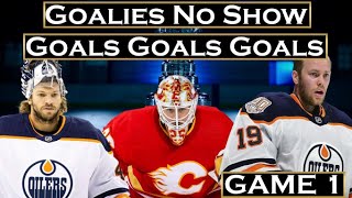 Calgary Flames Edmonton Oilers Battle of Alberta 15 Goal Game Breakdown