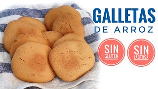 Galletas de Arroz #SINGLUTEN| #SINLACTOSA