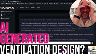 Can AI Design a Home Ventilation System? ChatGPT Tested