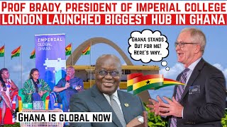 BREAKING NEWS: THE BIGGEST HUB IN AFRICA LAUNCHED IN GHANA BY A PROF. BRADY FROM LONDON