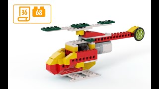 Lego wedo instruction helicopter. Инструкция лего ведо верталет