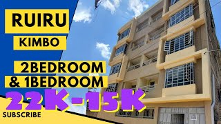 Hidden Gem 1BEDROOM & 2BEDROOM  In Ruiru Kimbo