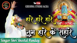 हारे हारे हारे तुम हारे के सहारे || Sheetal Pandey Ji || Aligarh Kirtan Ji || Bhajan 2024 || 4K-UHD