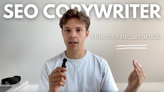 Starter guide on SEO copywriting