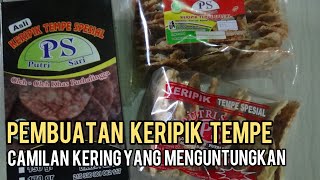 PEMBUATAN KERIPIK TEMPE USAHA YANG MENGUNTUNGKAN