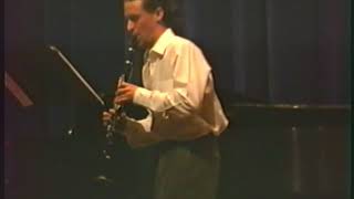 Cornelius Boots - Clarinet - Classical Training 1995, Osborne Rhapsody