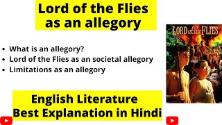 Lord of the Flies as an allegory in Hindi William Golding | Thinking Literature | UGC-NET