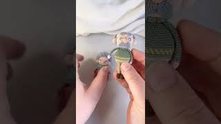 miniatura de abuelitos en amigurumi #shorts