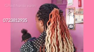 Natural locs|Artificial locs styles for all women