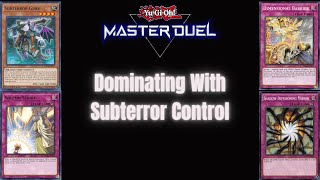 Subterrors For The Win? Yu-Gi-Oh Master Duel Ranked Climb To Platinum