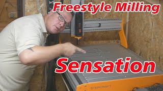 🤗 M700 von Stepcraft - Diese CNC Fräse ist eine Sensation 🤗 mit Freestyle Milling