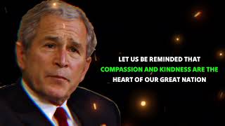 George w bush motivational Speech